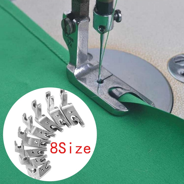 Universal Industrial Single-needle Fat Bed Sewing Machine Rolled